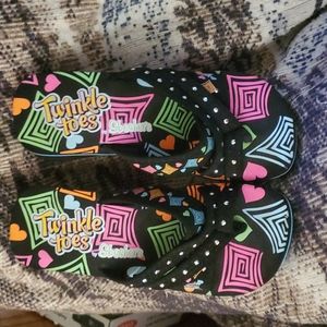 Girls Size 4.5 Sketchers Twinkle Toes Sandals